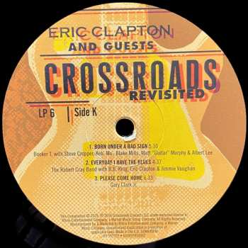6LP/Dobozkészlet Eric Clapton: Crossroads Revisited (Selections From The Crossroads Guitar Festivals)