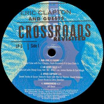 6LP/Dobozkészlet Eric Clapton: Crossroads Revisited (Selections From The Crossroads Guitar Festivals)