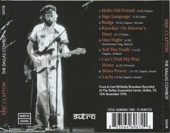CD Eric Clapton: The Dallas Cowboy
