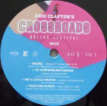 6LP/Dobozkészlet Eric Clapton: Eric Clapton's Crossroads Guitar Festival 2019 LTD