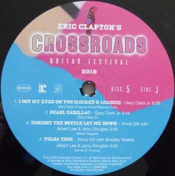 6LP/Dobozkészlet Eric Clapton: Eric Clapton's Crossroads Guitar Festival 2019 LTD