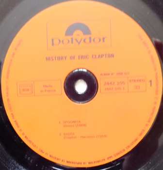 2LP Eric Clapton: History Of Eric Clapton