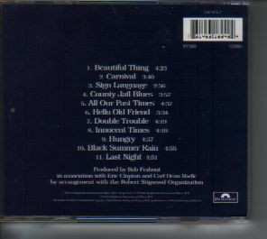 CD Eric Clapton: No Reason To Cry