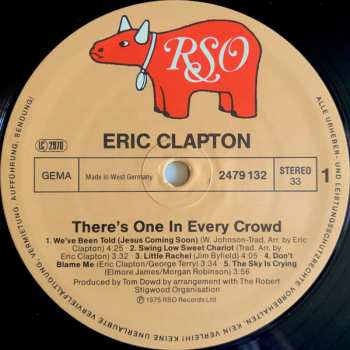 LP Eric Clapton: There's One In Every Crowd