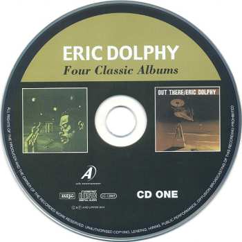 2CD Eric Dolphy: Four Classic Albums