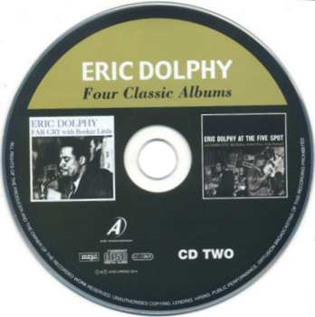 2CD Eric Dolphy: Four Classic Albums