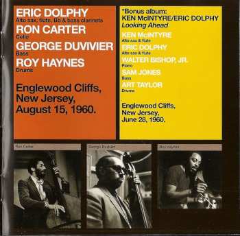 CD Eric Dolphy: Out There + Looking Ahead