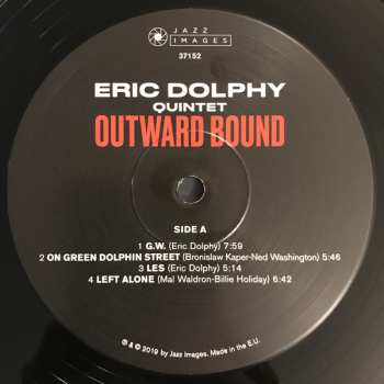 LP Eric Dolphy Quintet: Outward Bound LTD