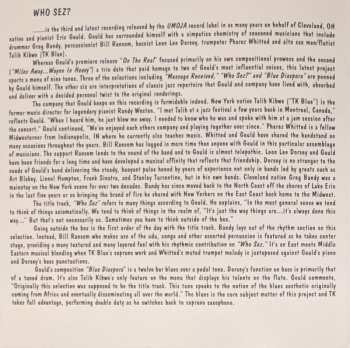 CD Eric Gould: Who Sez?