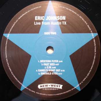 2LP Eric Johnson: Live From Austin, TX