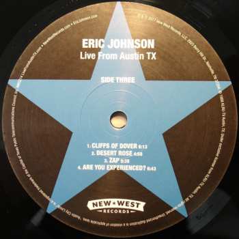 2LP Eric Johnson: Live From Austin, TX