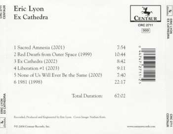 CD Eric Lyon: Ex Cathedra
