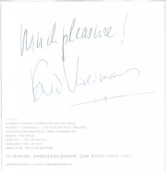 CD Eric Vloeimans: Summersault
