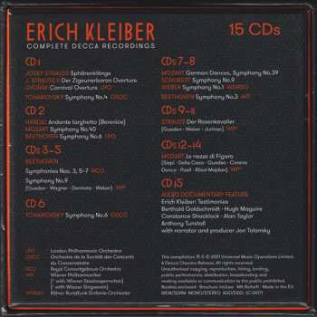 15CD/Dobozkészlet Erich Kleiber: Complete Decca Recordings LTD