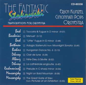CD Erich Kunzel: The Fantastic Stokowski Transcriptions For Orchestra