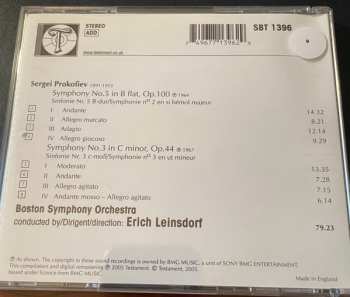 CD Erich Leinsdorf: Prokofiev Symphonies Nos 5 & 3