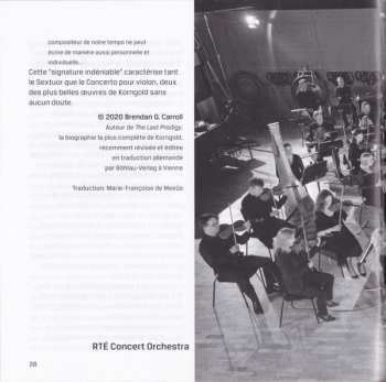 CD Erich Wolfgang Korngold: Violin Concerto / String Sextet