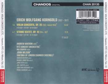 CD Erich Wolfgang Korngold: Violin Concerto / String Sextet