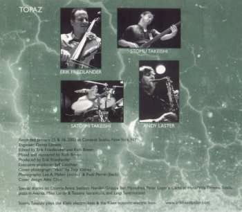 CD Erik Friedlander: Quake