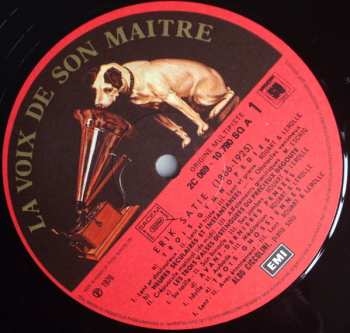 LP Erik Satie: Pieces Pour Piano (Volume 1)