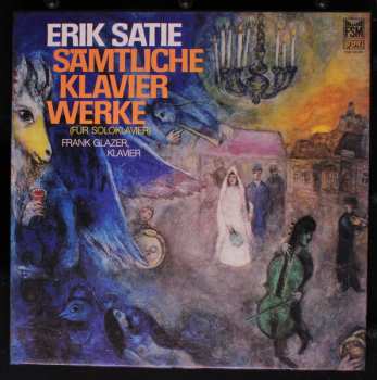 3LP/Dobozkészlet Erik Satie: Sämtliche Klavierwerke (Für Soloklavier)