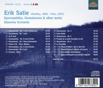 CD Erik Satie: Gymnopédies, Gnossiennes And Other Works