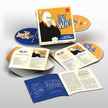 10CD/Dobozkészlet Erik Satie: Tout Satie! - Erik Satie Complete Edition