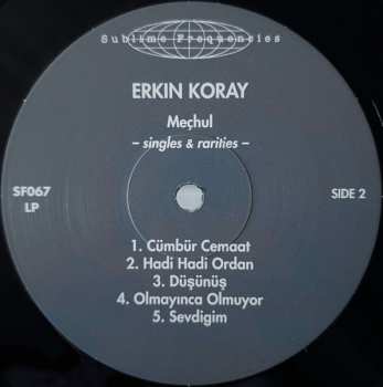 LP Erkin Koray: Meçhul: Singles & Rarities
