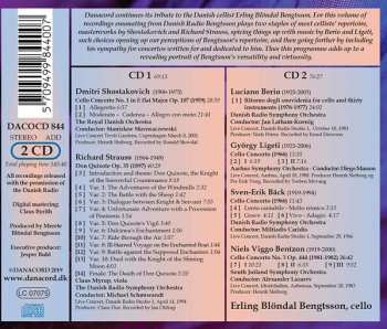 2CD Erling Bløndal Bengtsson: The Danish Radio Recordings 1966 - 2002 Vol.1