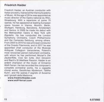 CD Friedrich Haider: Complete Overtures & Intermezzi
