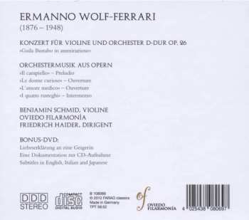 CD Friedrich Haider: Wolf-Ferrari Violinkonzert