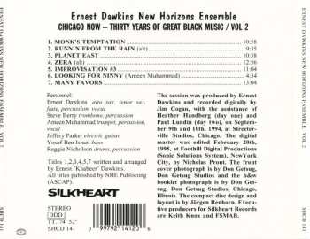 CD Ernest Dawkins New Horizons Ensemble: Chicago Now - Thirty Years Of Great Black Music Vol.2