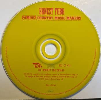CD Ernest Tubb: Famous Country Music Makers
