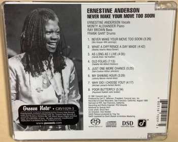 SACD Ernestine Anderson: Never Make Your Move Too Soon