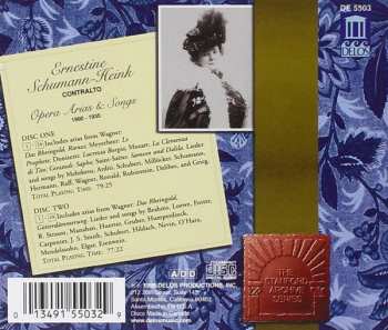2CD Ernestine Schumann-Heink: Opera Arias & Songs (1900-1935)
