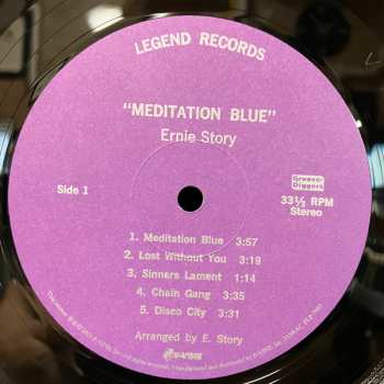 LP Ernie Story: Meditation Blue LTD