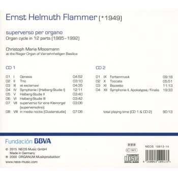 2CD Ernst Helmuth Flammer: Superverso Per Organo