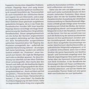 CD Ernst Pepping: Heut Und Ewig - Liederkreis Für Chor Nach Gedichten Von Goethe