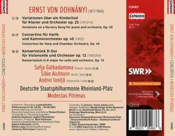 CD Staatsphilharmonie Rheinland-Pfalz: Concertos / Variations On A Nursery Song