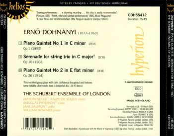 CD The Schubert Ensemble Of London: Piano Quintets / Serenade For String Trio