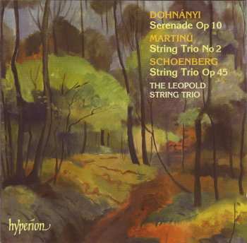 Album Bohuslav Martinů: Serenade Op 10 / String Trio No 2 / String Trio Op 45