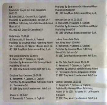2CD Eros Ramazzotti: Best Love Songs