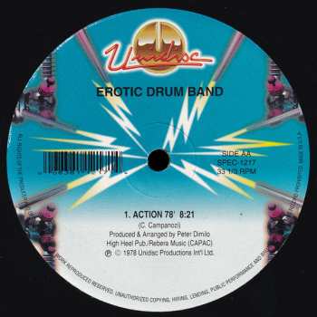 LP Erotic Drum Band: Love Disco Style