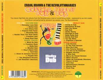 2CD The Revolutionaries: Culture Dub & Medley Dub