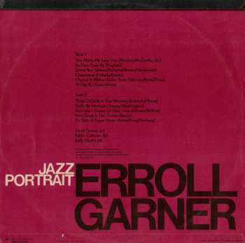LP Erroll Garner: Jazz Portrait Erroll Garner
