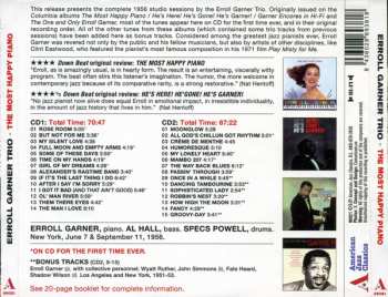 2CD Erroll Garner Trio: The Most Happy Piano (The 1956 Studio Sessions)