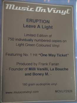 LP Eruption: Leave A Light NUM | LTD | CLR