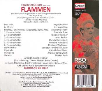 2CD Bertrand De Billy: Flammen = Flames