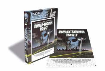 Merch Escape From New York: Puzzle French Movie Poster (500 Alkatrészek)