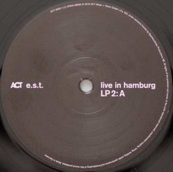 4LP/Dobozkészlet E.S.T.: Live In Hamburg LTD